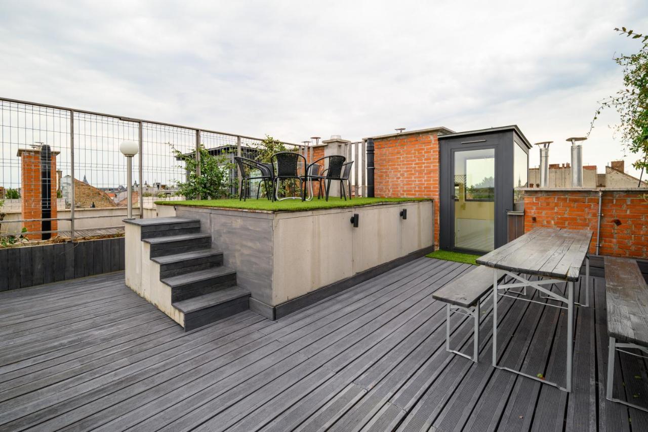 3Bedroom Triplex Rooftop Apartment Budapest Exteriör bild