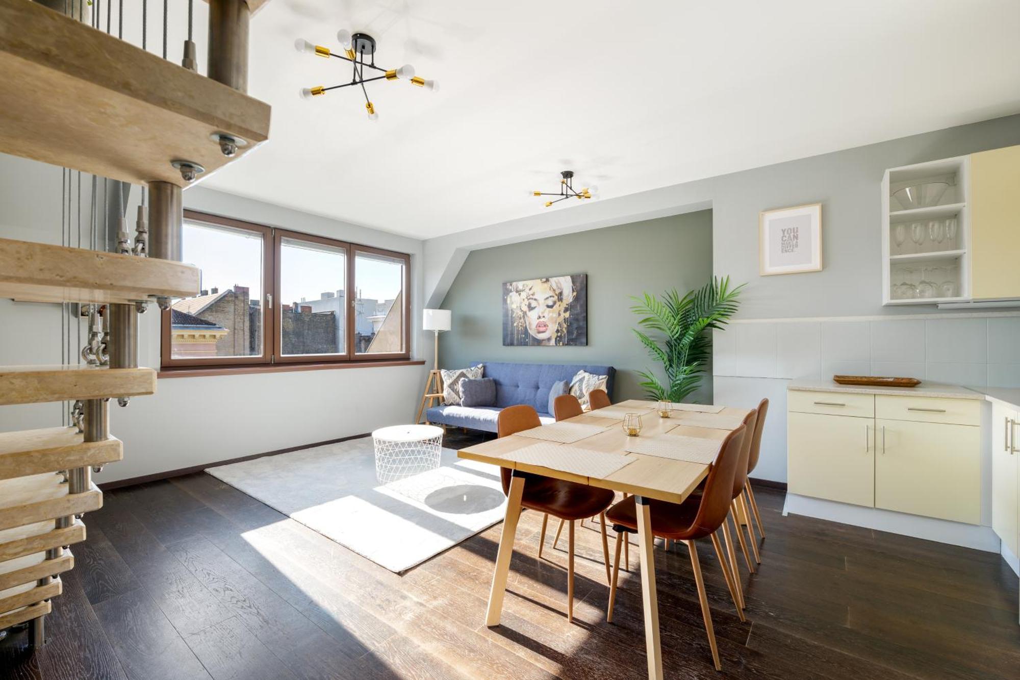 3Bedroom Triplex Rooftop Apartment Budapest Exteriör bild